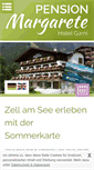 Mobile Screenshot of pension-margarete.at